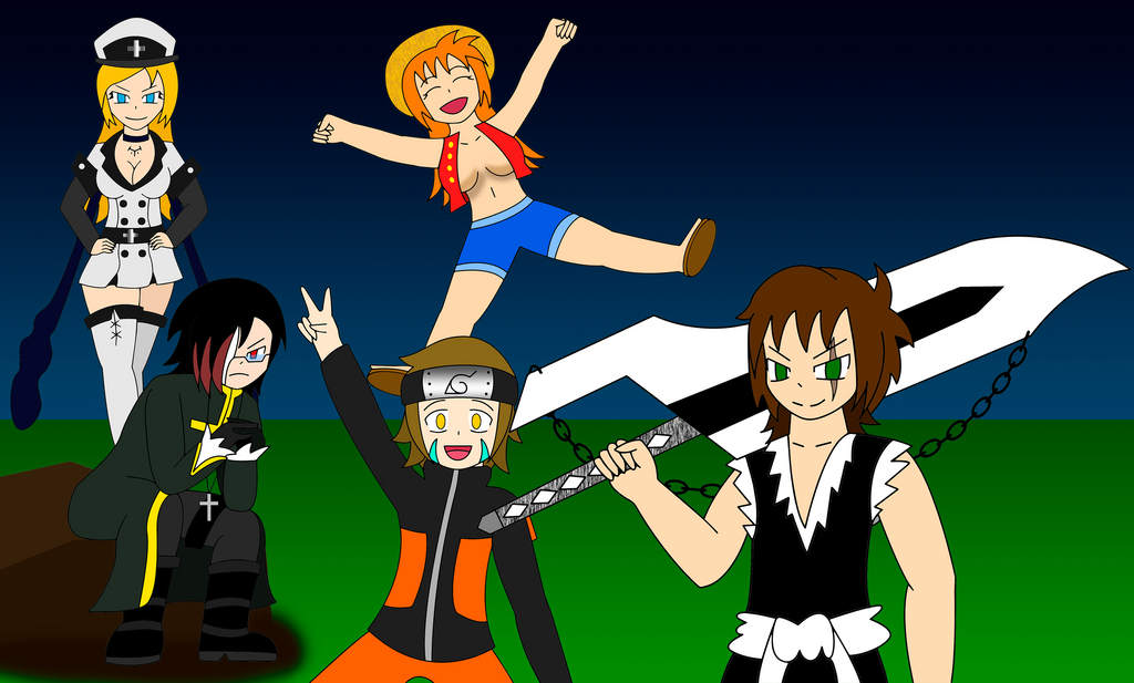 Animu Characters by yanows03 on DeviantArt