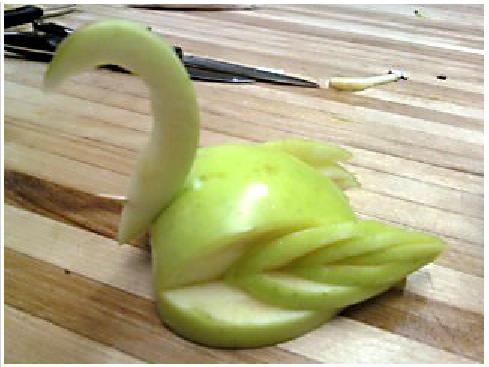 Apple Swan