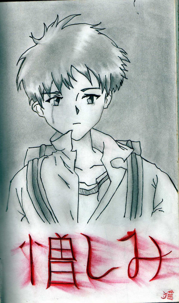 another shinji pic by nekomeowmeow on DeviantArt