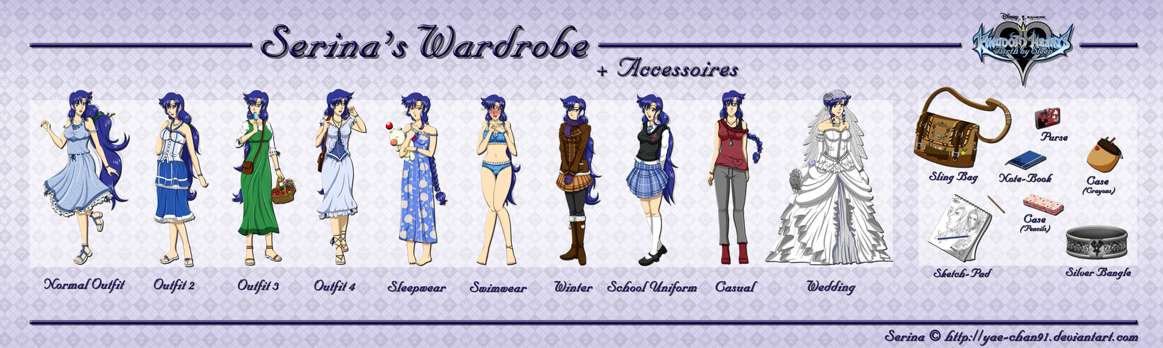 Serina's Wardrobe + Accessoires MEME