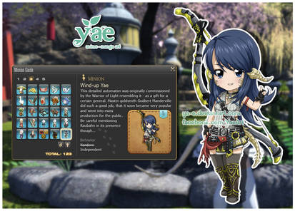 [FFXIV] Wind-up Yae