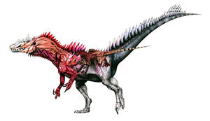 type-TNH (Triloneuro) allosaurus