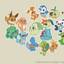 Pokemon Starters Wallpaper