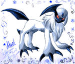 Absol by EvilQueenie