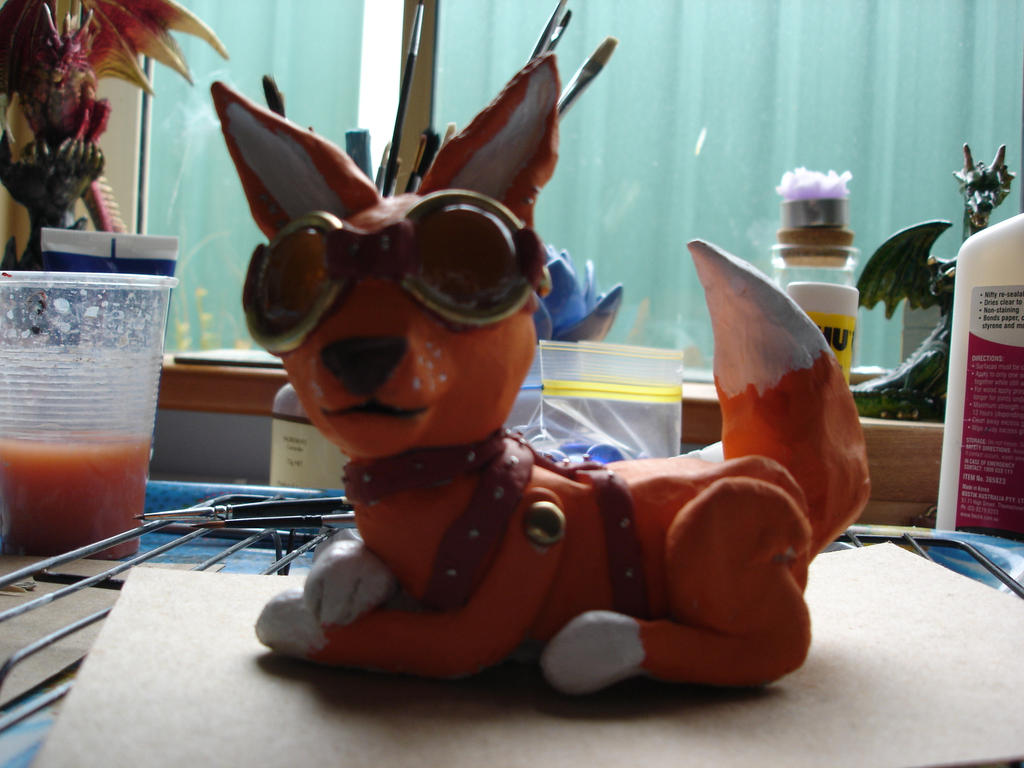 Steam fox finished~! by MapleLeafCrown on DeviantArt