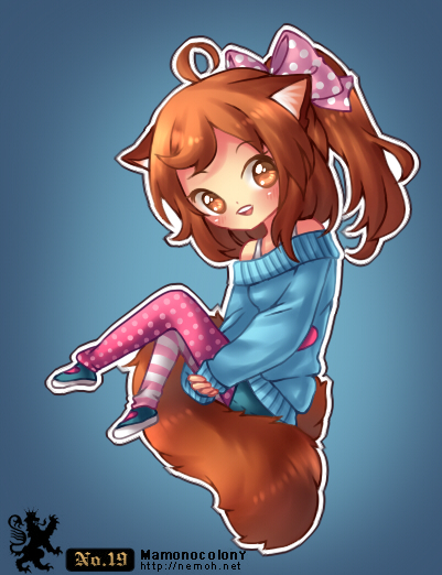 .: Collab: Red Panda Chibi :.