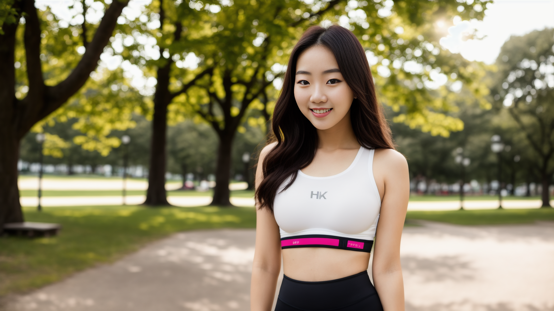 Cute Korean in Gym Outfit by tobbelobb on DeviantArt