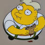Uter Eating a Burger