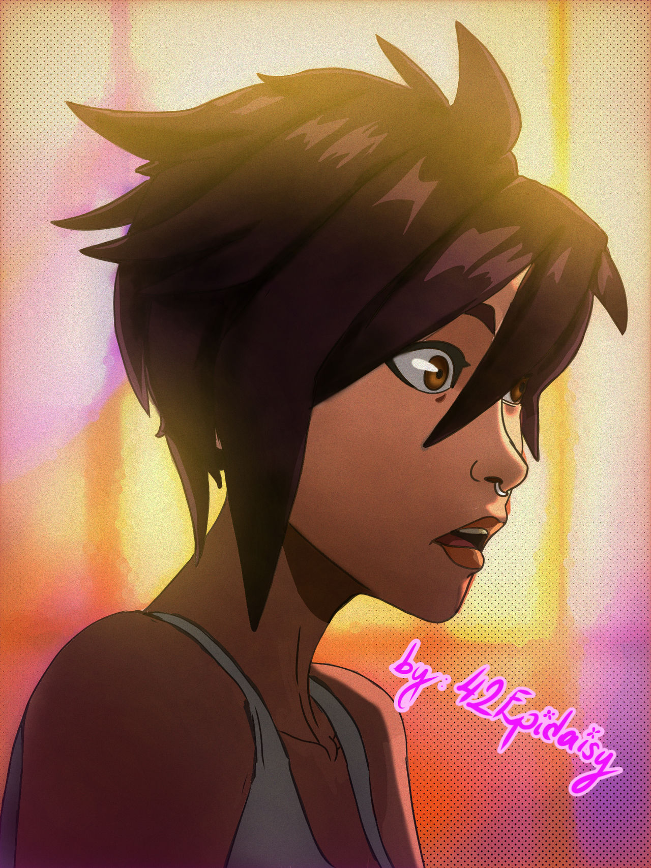 Dispatch Invisigal Rizz Invisigal (Dispatch) Fanart by 42Epidaisy on DeviantArt