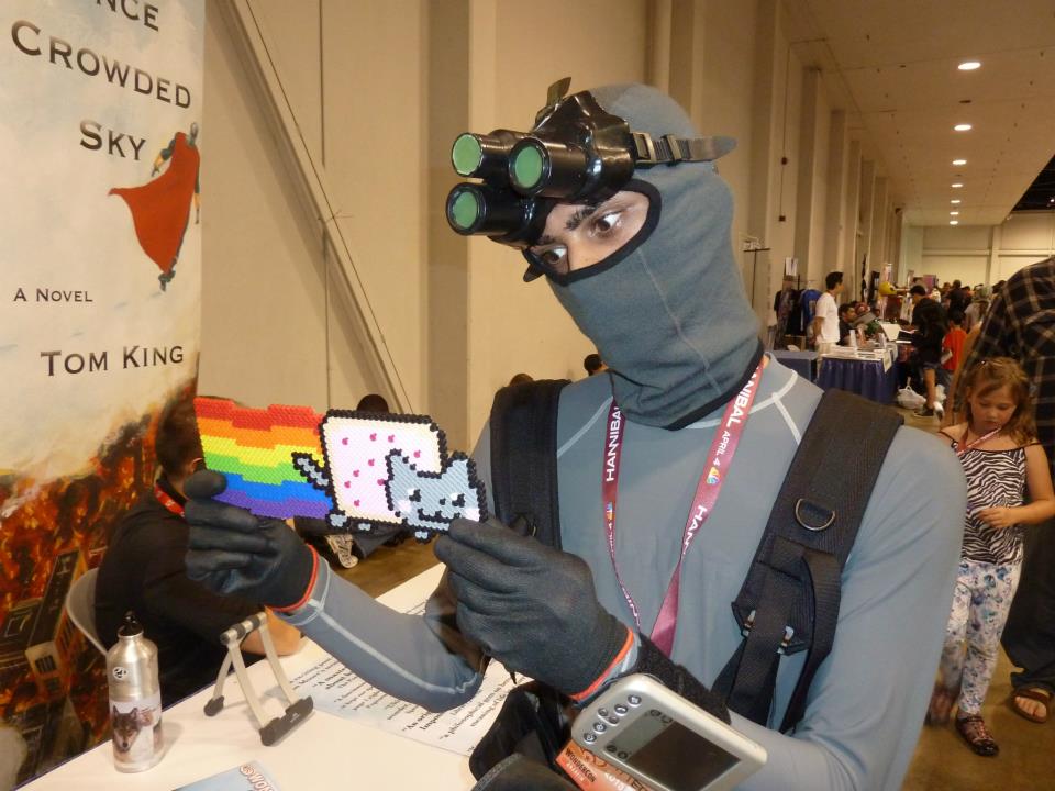 Sam Fisher encounters Nyan Cat