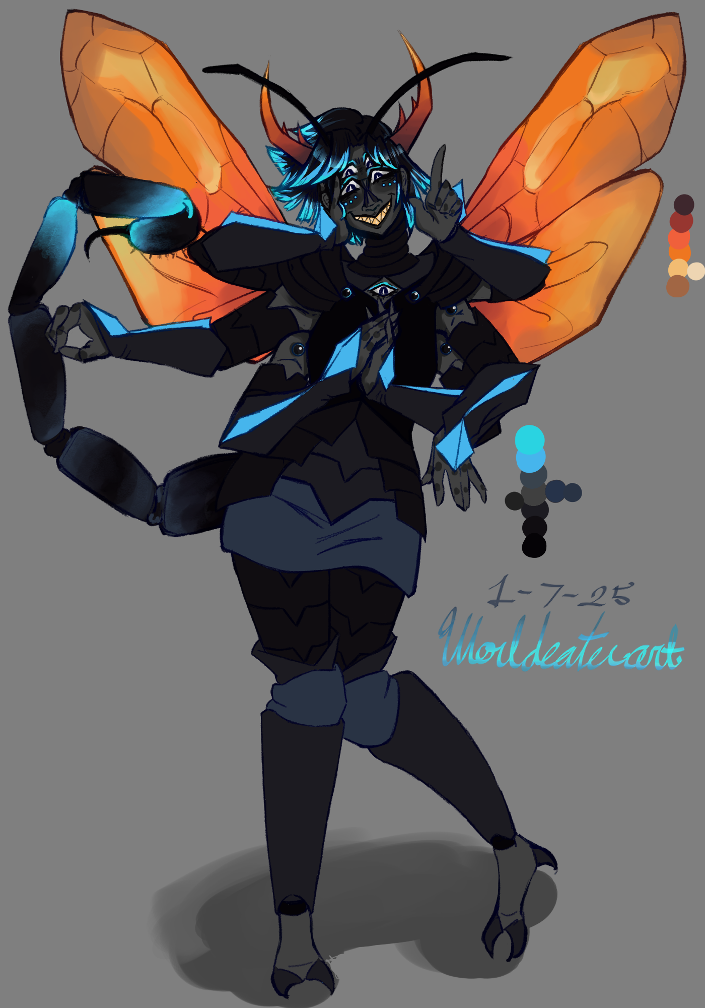 Mantis Version Mantis Redesign, 2025 by Meawinda on DeviantArt