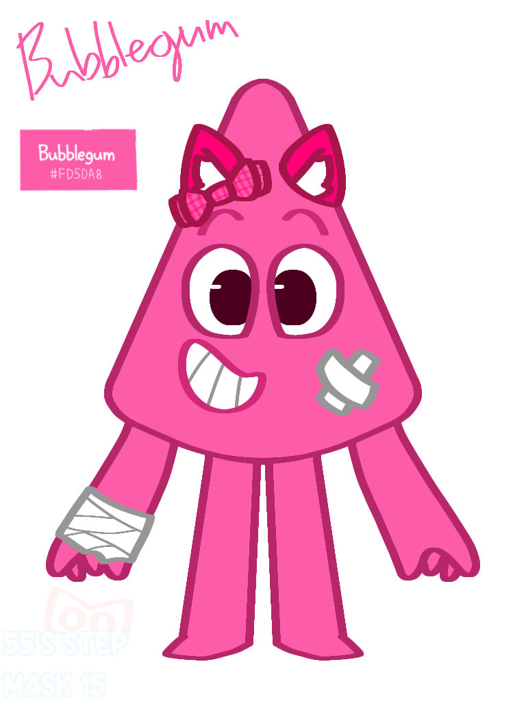 I just made my main colourblocks oc bubblegum by 55sstepmask15 on ...