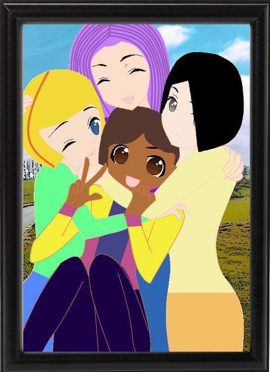 Group hug without refs by Starflight4842 on DeviantArt