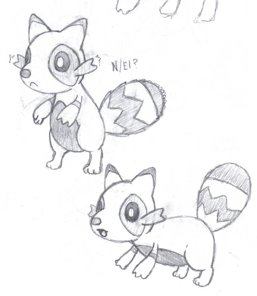 Fakemon Racoon Racoon Fakemon by Galbert on DeviantArt