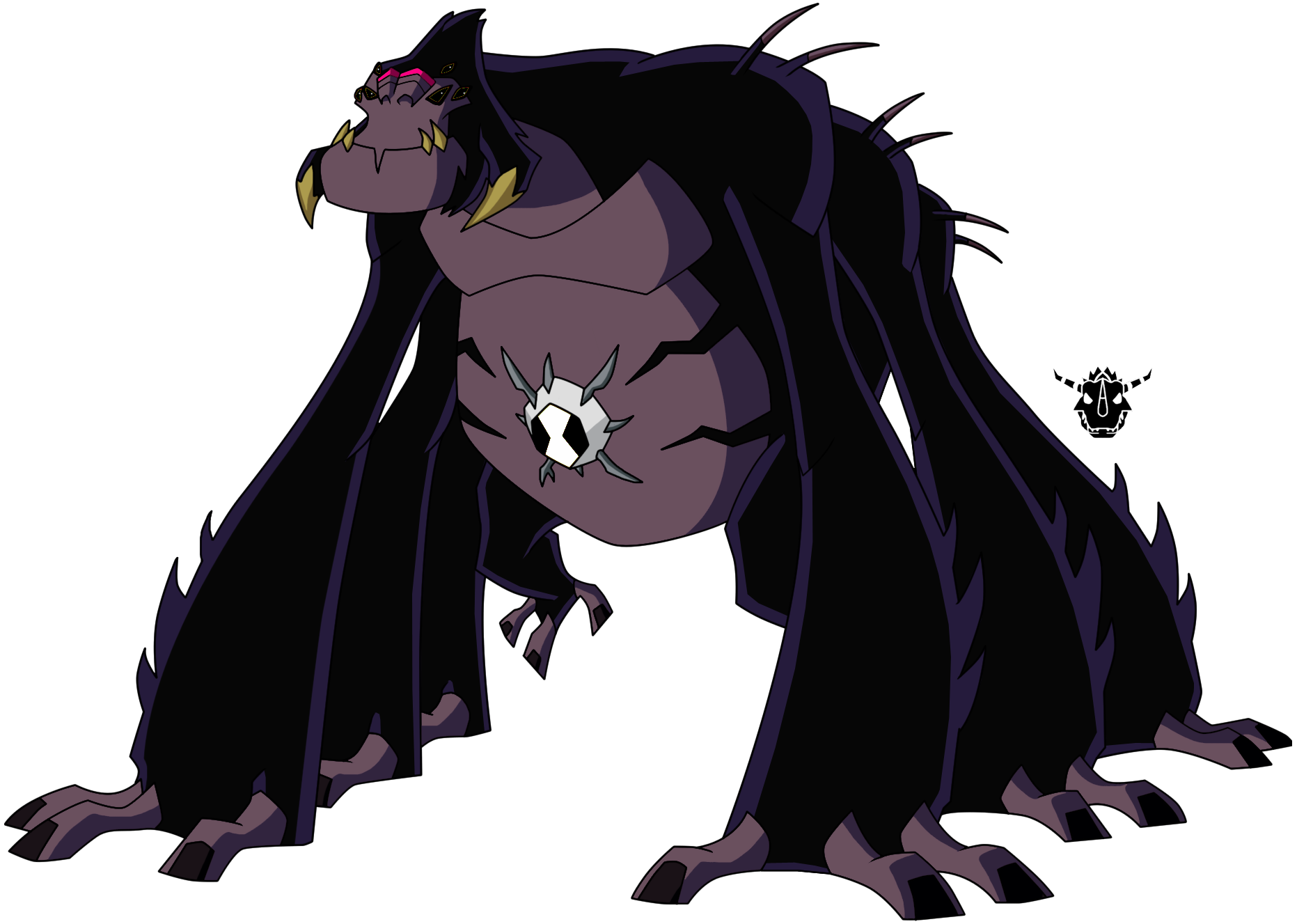 Desenhos do Edu: macaco aranha supremo (ben 10 )