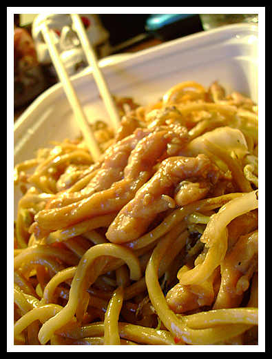 Chicken Lo mein