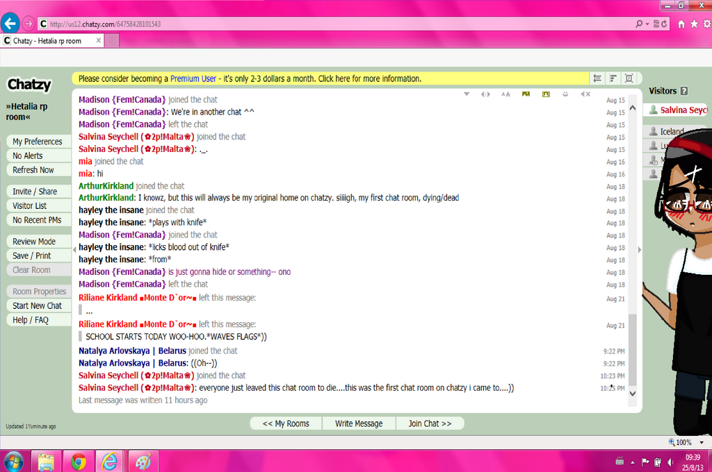 Poor Chat Room By Hetalia Lover 123 On Deviantart
