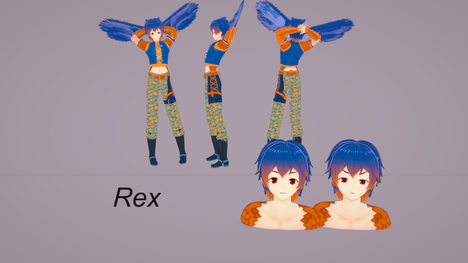 Rexpluna Deviantart Rex by Steele73 on DeviantArt