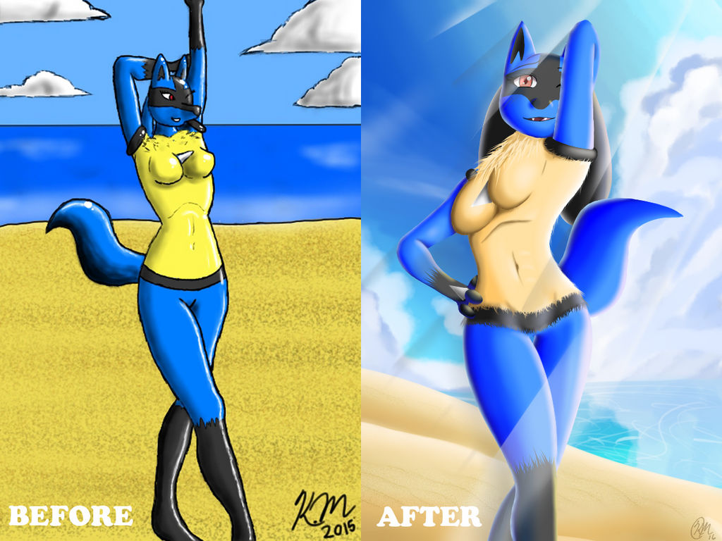 Lucario comparison