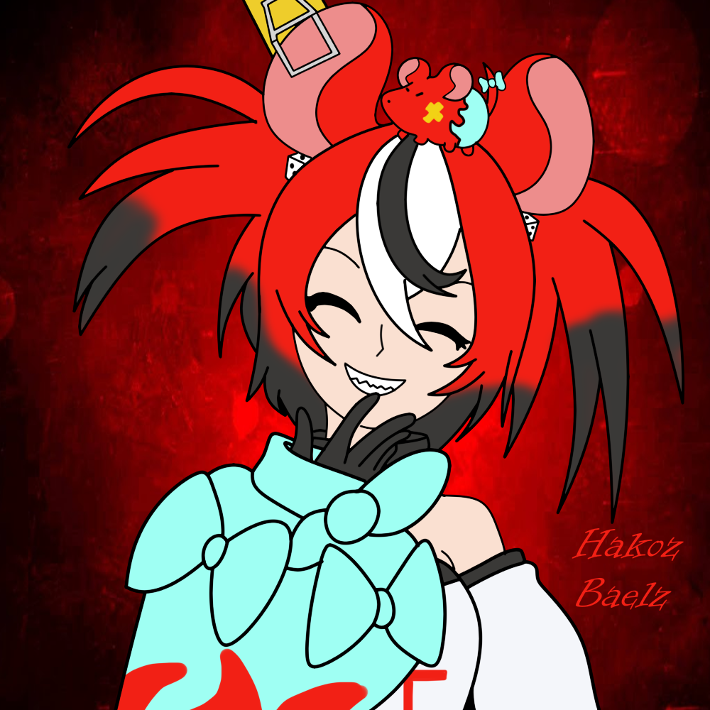 Hakos Baelz by Krys95 on DeviantArt