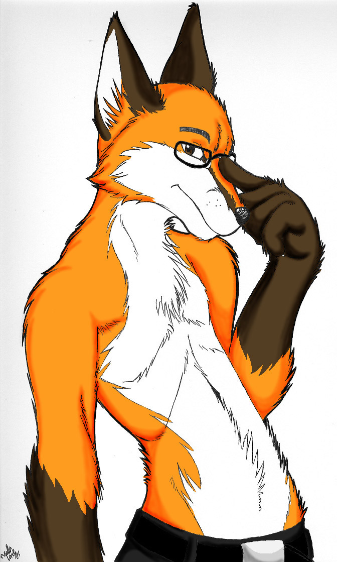 Familiarizarse Malawi cáustico Sexy Fox colored by arcticfoxie on DeviantArt