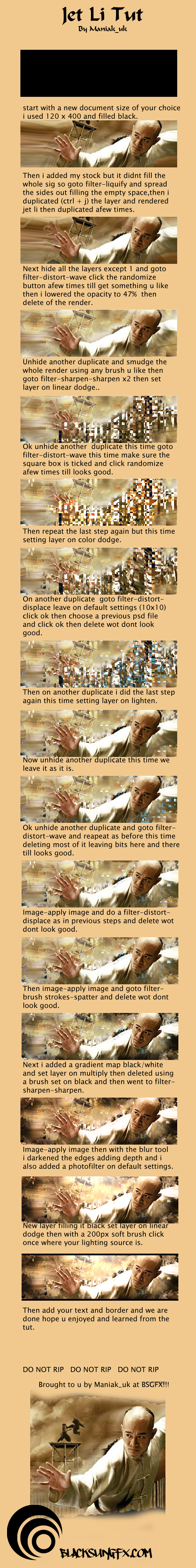 Jet li Tutorial