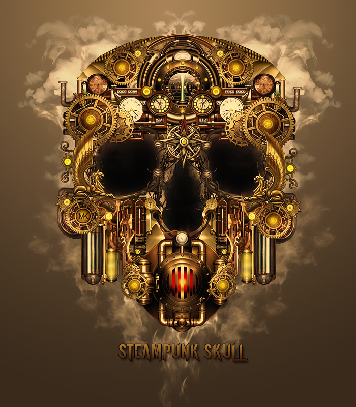 Steampunk Skull