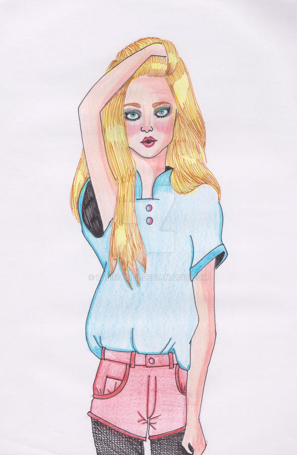 Deviantart Rocker Girl Rocker Girl by babimaciel on DeviantArt