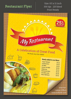 Restaurant Flyer