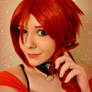 Waiting for Allycat. Sunstone cosplay