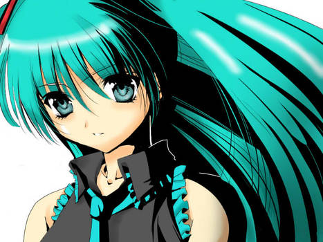 Hatsune Miku [finished] (new paint way)