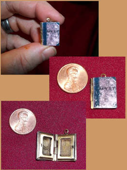 MYST book locket - Just a little linking...