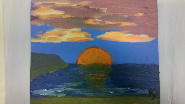 Sunset Painting