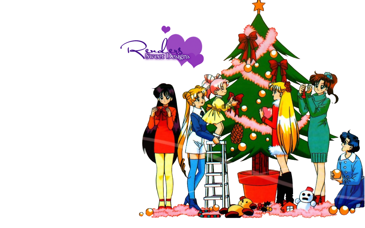 Render de navidad sailor moon anime by sofytaa on DeviantArt Render de navidad sailor moon anime by sofytaa on DeviantArt