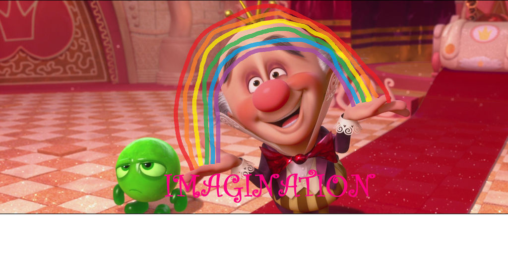 WIR Screencap #3: King Candy has IMAGINATION