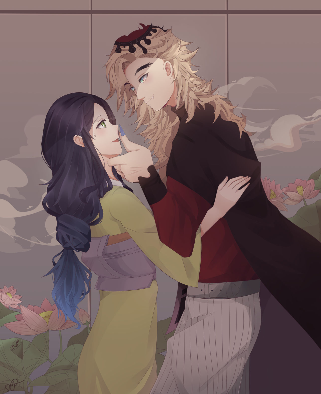 Douma x Kotoha by celeslun03 on DeviantArt