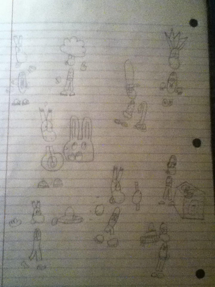 Rayman doodle dump 3/3 (raving rabbids costumes) by BrandonTheBunny on ...