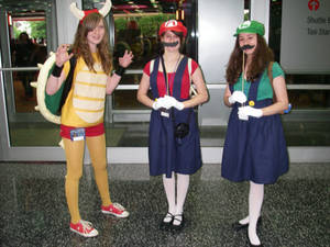 Bowser, Mario and Luigi