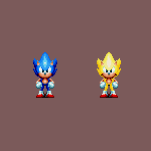 Sonic Mania Custom Animation 4 - Super Sonic 2 by DOA687 on DeviantArt