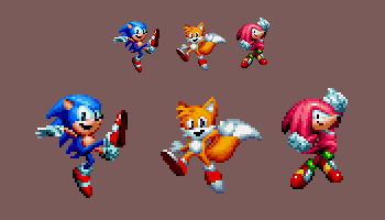 Pixilart - Classic Sonic and Tails by SIG7