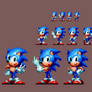 Other sonic poses in Mania style