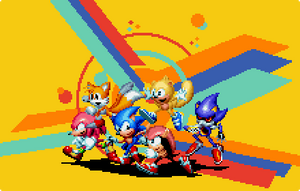 Sonic Mania Custom Fanart for Tyler McGrath