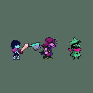 deltarune custom animation 5 - Expanded Jojos