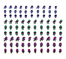 Deltarune Run Sprite Sheet (fixed)