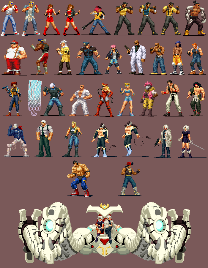 Art Of Fighting Collection by Street-Spriter on deviantART