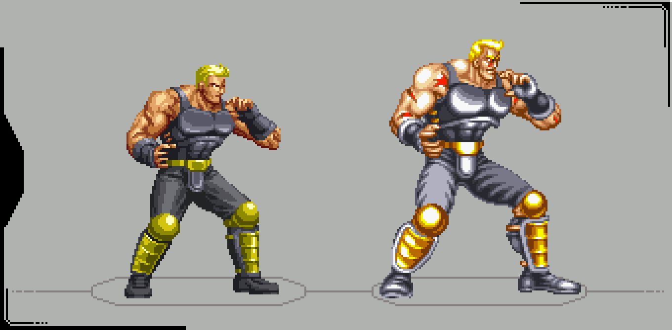 Kof Animation Zeus Idle Animation - KOF Style by DOA687 on DeviantArt