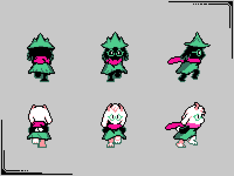 Mecha Ralsei Ralsei - Chapter 2 Run Animations by DOA687 on DeviantArt