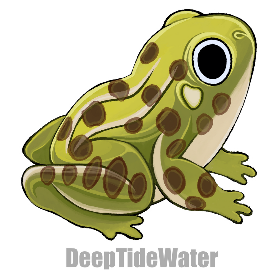 Frog by DeepTideWater on DeviantArt