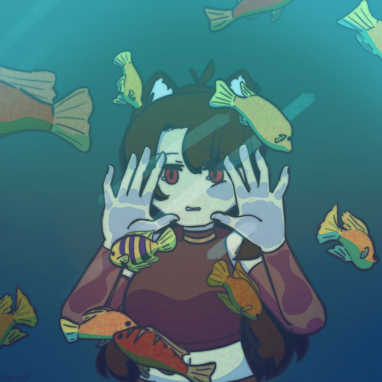 Cod Fish Oc Why I Love Fish - OC by honeepiee on DeviantArt