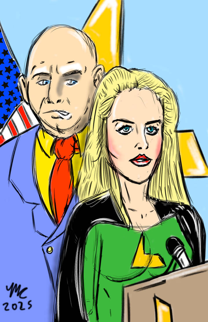 Pinterest Lex Lex Luthor's Lexgirl At The Press Conference Color by MuseCirque on ...